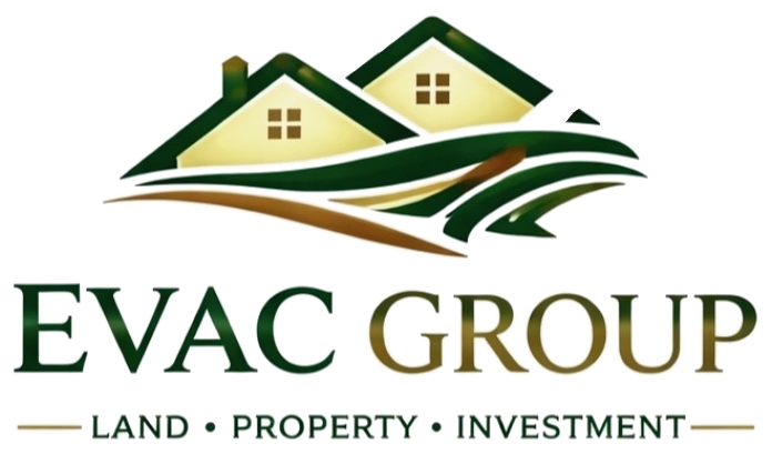 EVAC Group logo — Land, Property, Investment